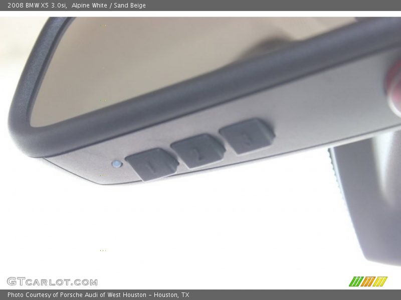 Alpine White / Sand Beige 2008 BMW X5 3.0si