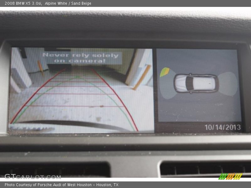 Alpine White / Sand Beige 2008 BMW X5 3.0si