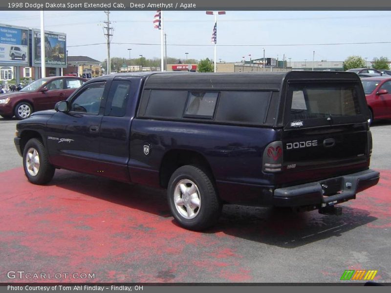 Deep Amethyst / Agate 1998 Dodge Dakota Sport Extended Cab