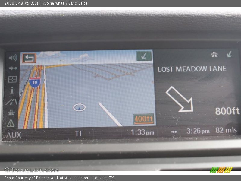 Alpine White / Sand Beige 2008 BMW X5 3.0si