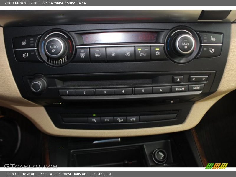 Alpine White / Sand Beige 2008 BMW X5 3.0si