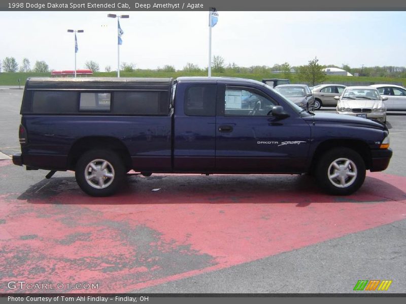 Deep Amethyst / Agate 1998 Dodge Dakota Sport Extended Cab