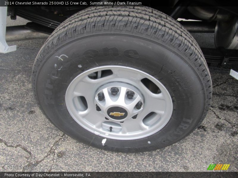 Summit White / Dark Titanium 2014 Chevrolet Silverado 2500HD LS Crew Cab