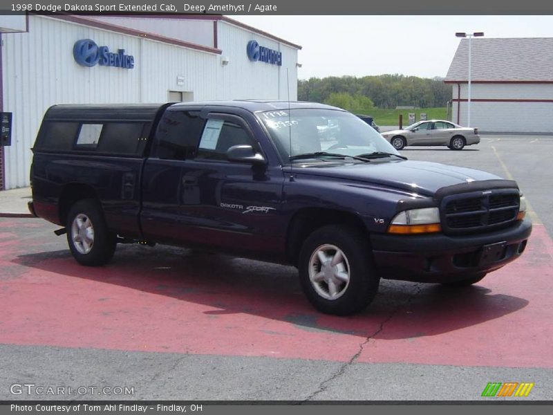 Deep Amethyst / Agate 1998 Dodge Dakota Sport Extended Cab