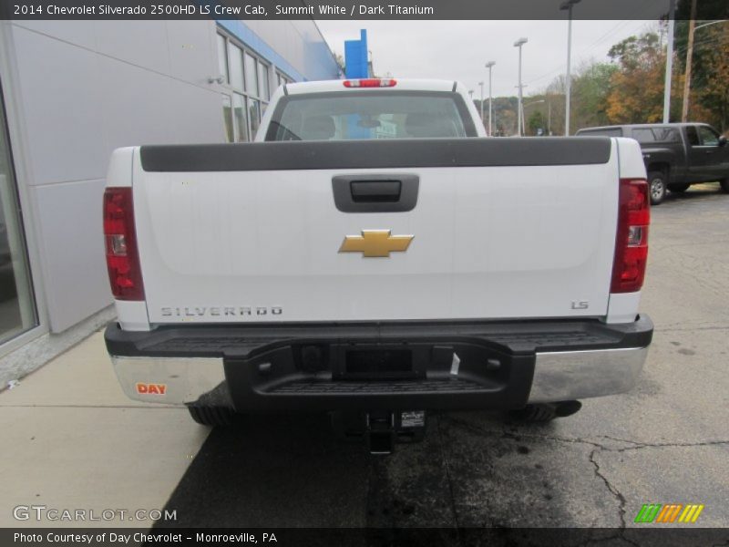 Summit White / Dark Titanium 2014 Chevrolet Silverado 2500HD LS Crew Cab