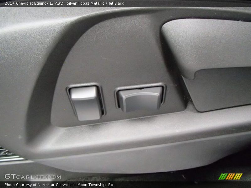Silver Topaz Metallic / Jet Black 2014 Chevrolet Equinox LS AWD