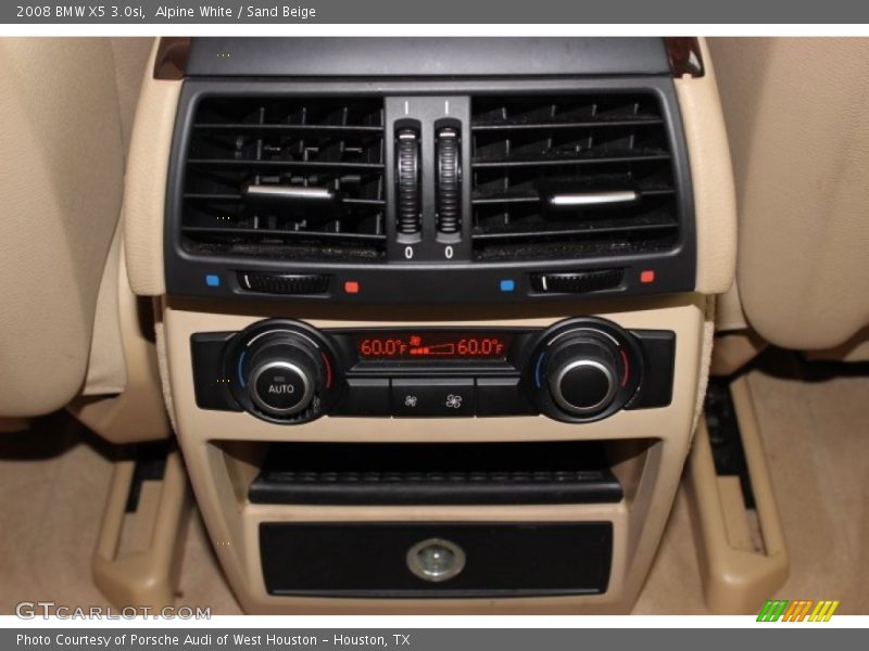 Alpine White / Sand Beige 2008 BMW X5 3.0si