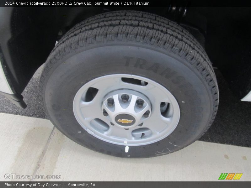 Summit White / Dark Titanium 2014 Chevrolet Silverado 2500HD LS Crew Cab