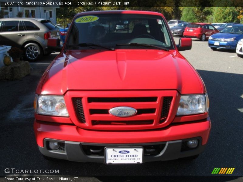 Torch Red / Medium Dark Flint 2007 Ford Ranger FX4 SuperCab 4x4