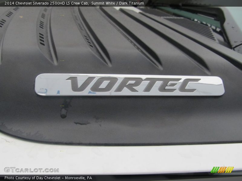 Summit White / Dark Titanium 2014 Chevrolet Silverado 2500HD LS Crew Cab