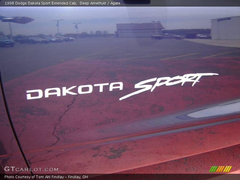 Deep Amethyst / Agate 1998 Dodge Dakota Sport Extended Cab