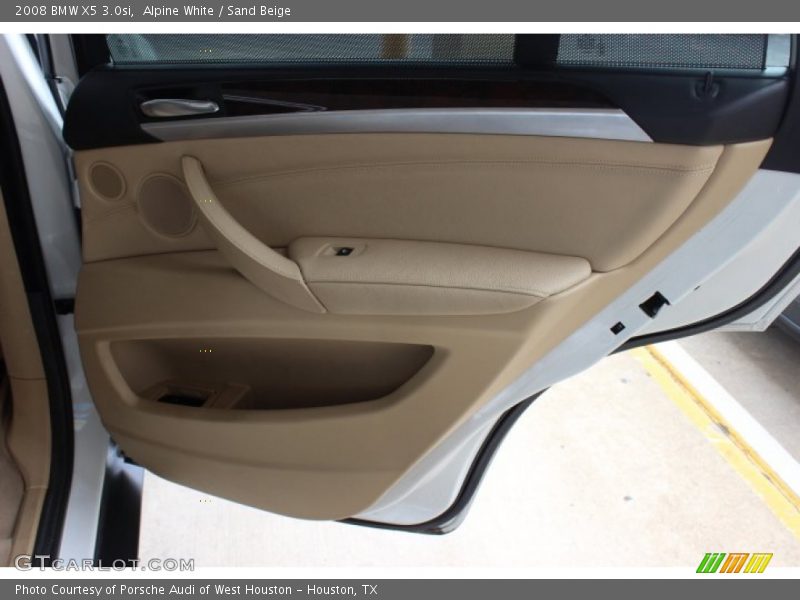 Alpine White / Sand Beige 2008 BMW X5 3.0si