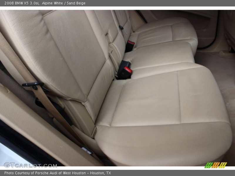 Alpine White / Sand Beige 2008 BMW X5 3.0si