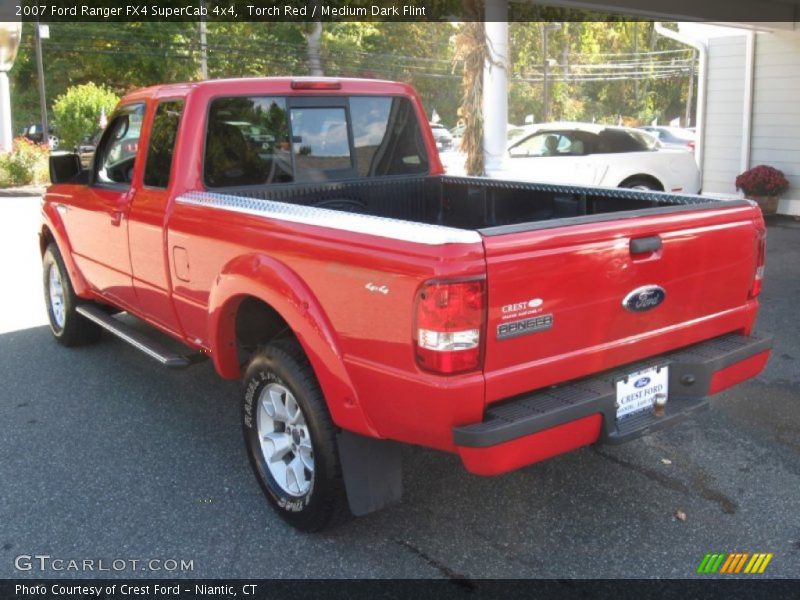 Torch Red / Medium Dark Flint 2007 Ford Ranger FX4 SuperCab 4x4