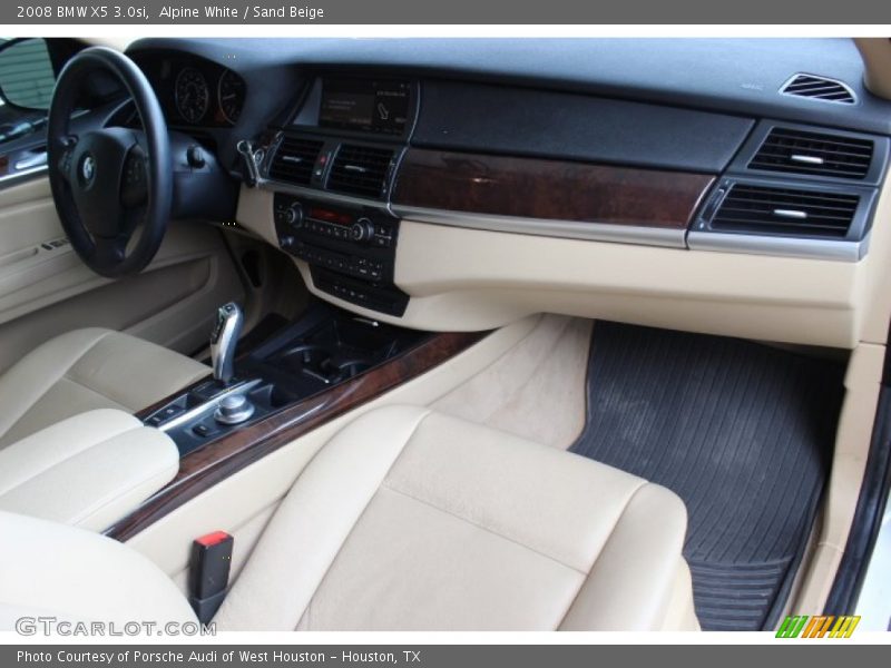 Alpine White / Sand Beige 2008 BMW X5 3.0si
