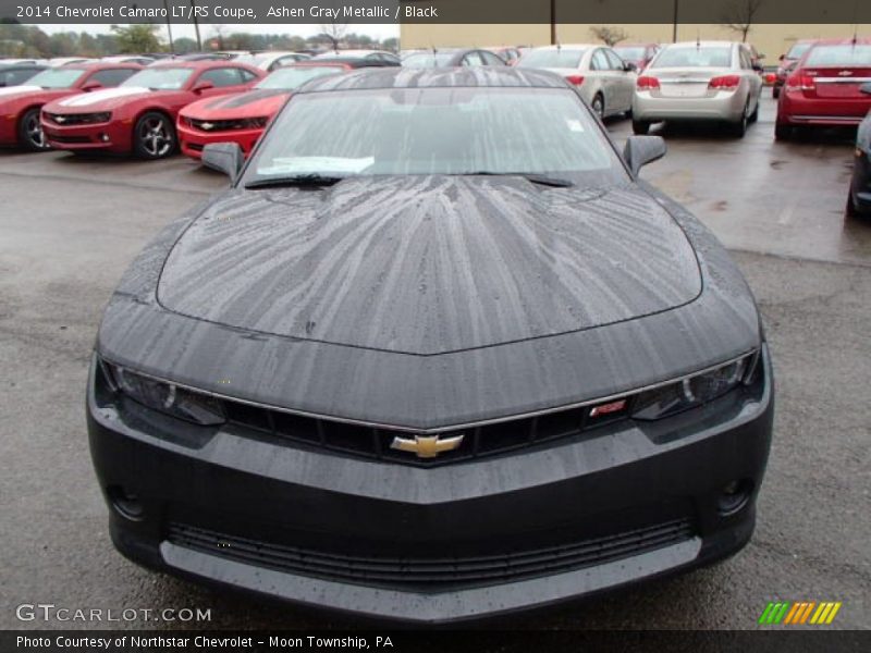 Ashen Gray Metallic / Black 2014 Chevrolet Camaro LT/RS Coupe