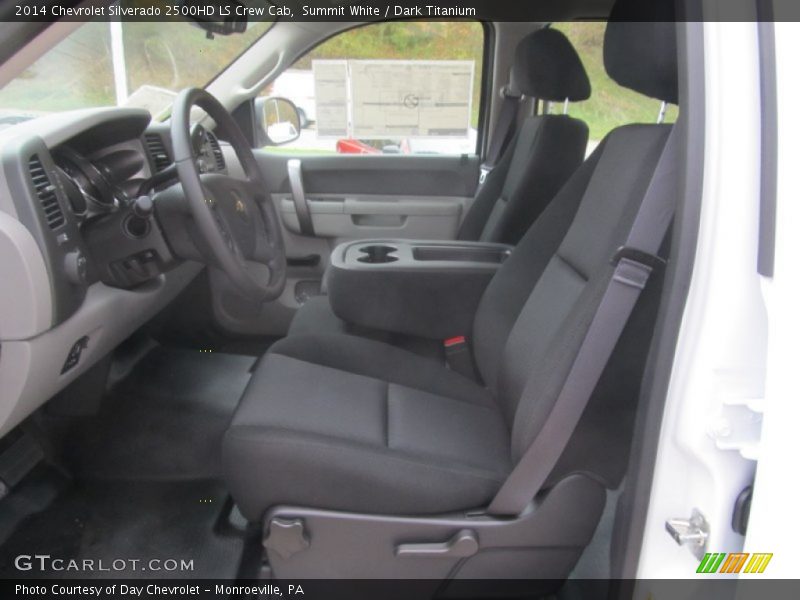 Summit White / Dark Titanium 2014 Chevrolet Silverado 2500HD LS Crew Cab