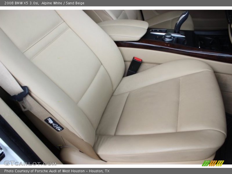 Alpine White / Sand Beige 2008 BMW X5 3.0si