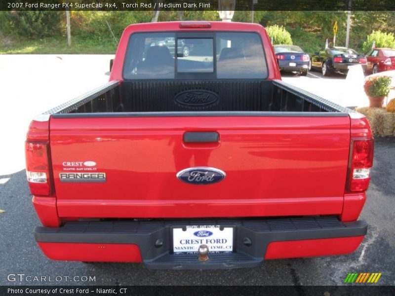 Torch Red / Medium Dark Flint 2007 Ford Ranger FX4 SuperCab 4x4