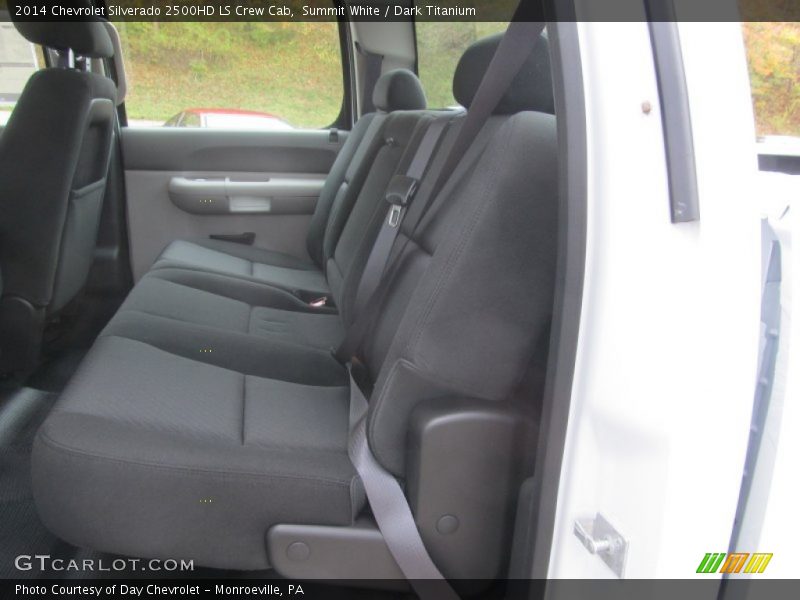 Summit White / Dark Titanium 2014 Chevrolet Silverado 2500HD LS Crew Cab