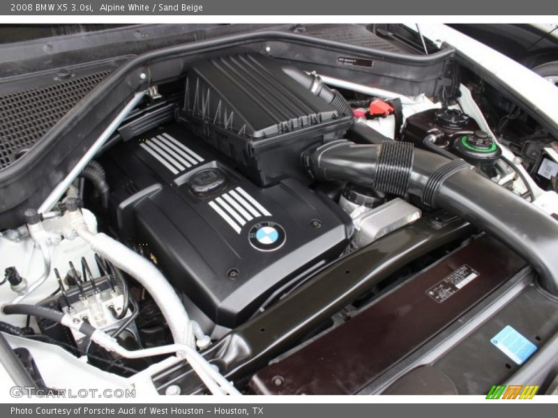 Alpine White / Sand Beige 2008 BMW X5 3.0si