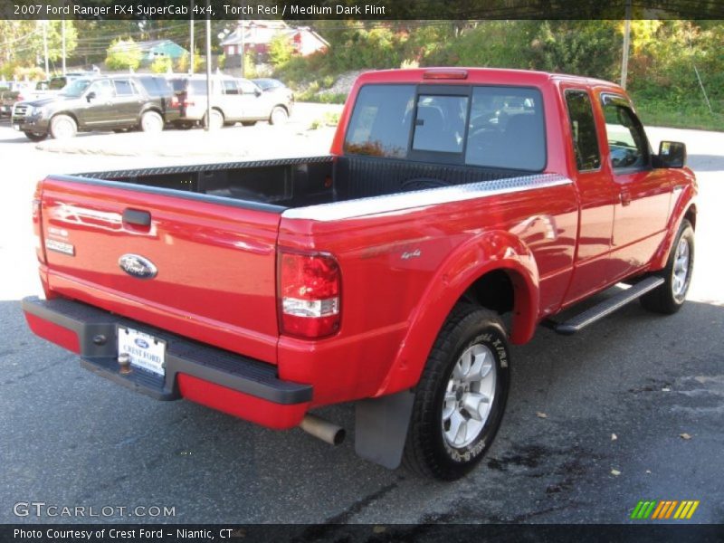 Torch Red / Medium Dark Flint 2007 Ford Ranger FX4 SuperCab 4x4