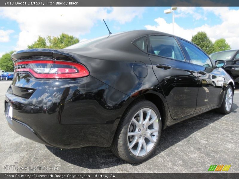 Pitch Black / Black 2013 Dodge Dart SXT