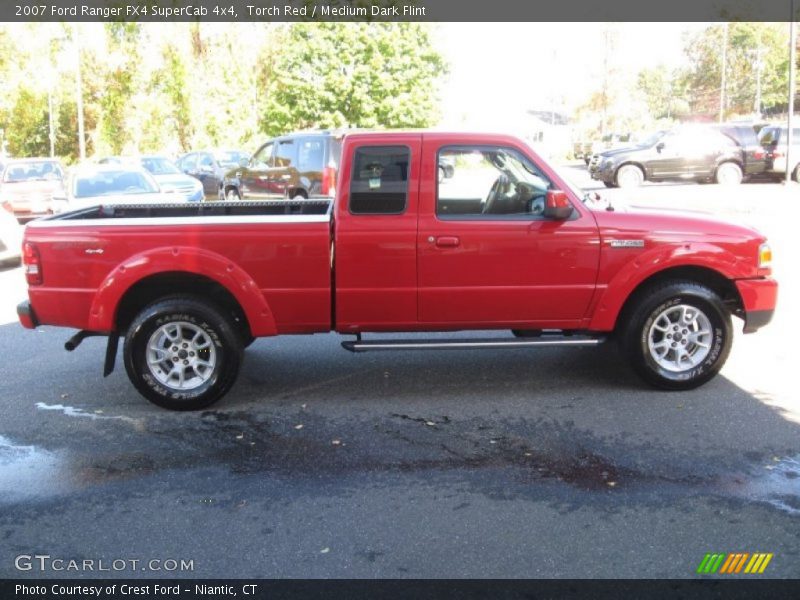 Torch Red / Medium Dark Flint 2007 Ford Ranger FX4 SuperCab 4x4