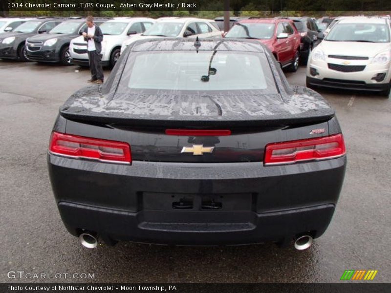 Ashen Gray Metallic / Black 2014 Chevrolet Camaro LT/RS Coupe