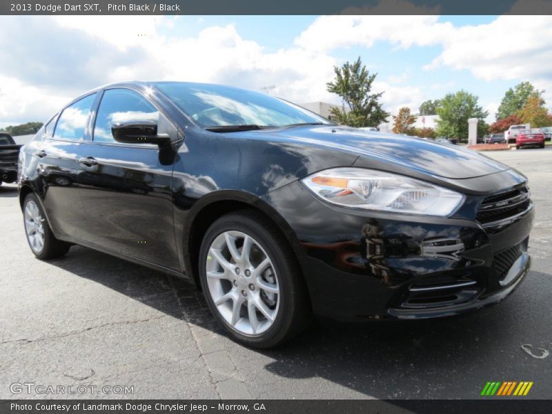 Pitch Black / Black 2013 Dodge Dart SXT