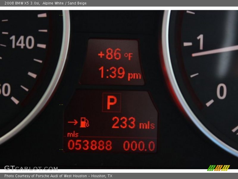 Alpine White / Sand Beige 2008 BMW X5 3.0si