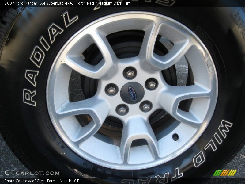 Torch Red / Medium Dark Flint 2007 Ford Ranger FX4 SuperCab 4x4