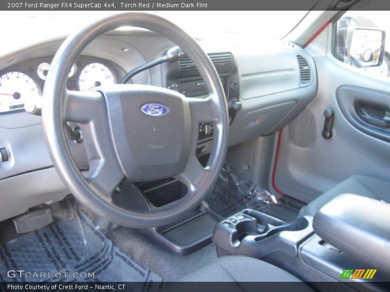 Torch Red / Medium Dark Flint 2007 Ford Ranger FX4 SuperCab 4x4