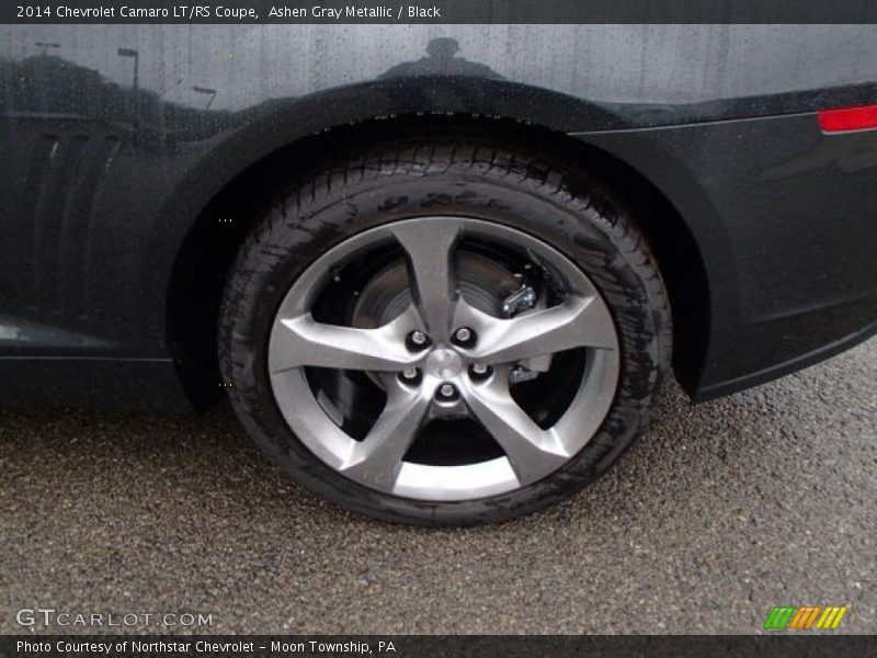 Ashen Gray Metallic / Black 2014 Chevrolet Camaro LT/RS Coupe