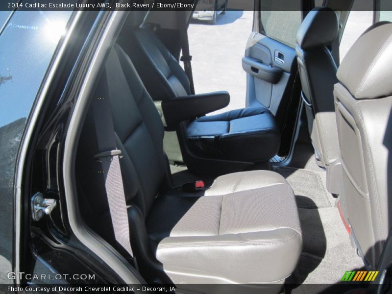Black Raven / Ebony/Ebony 2014 Cadillac Escalade Luxury AWD