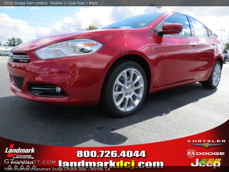 Redline 2-Coat Pearl / Black 2013 Dodge Dart Limited