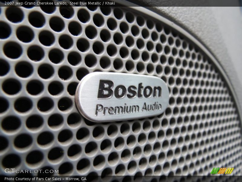 Steel Blue Metallic / Khaki 2007 Jeep Grand Cherokee Laredo