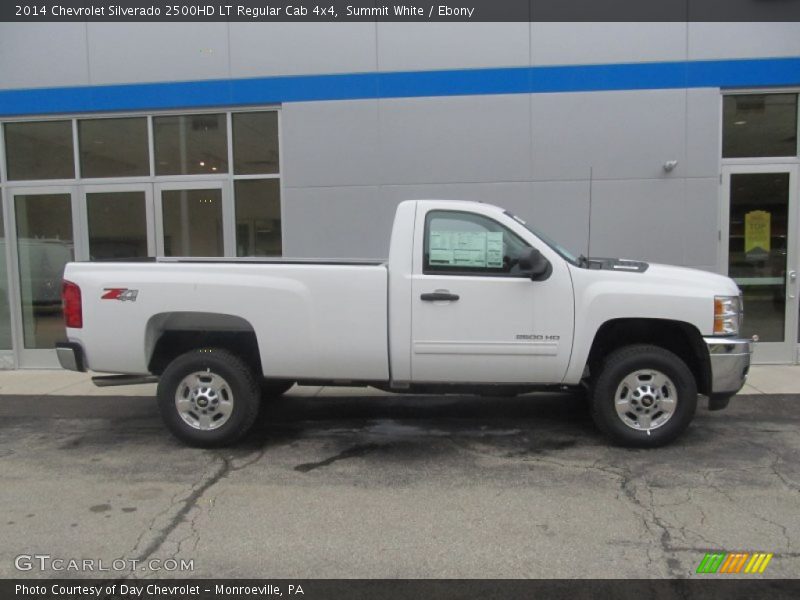 Summit White / Ebony 2014 Chevrolet Silverado 2500HD LT Regular Cab 4x4