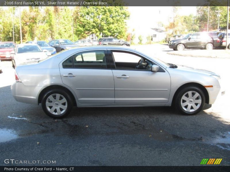 Silver Frost Metallic / Charcoal Black 2006 Ford Fusion SE V6