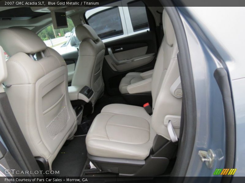 Blue Gold Metallic / Titanium 2007 GMC Acadia SLT
