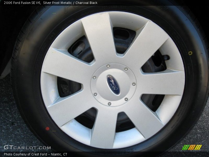 Silver Frost Metallic / Charcoal Black 2006 Ford Fusion SE V6