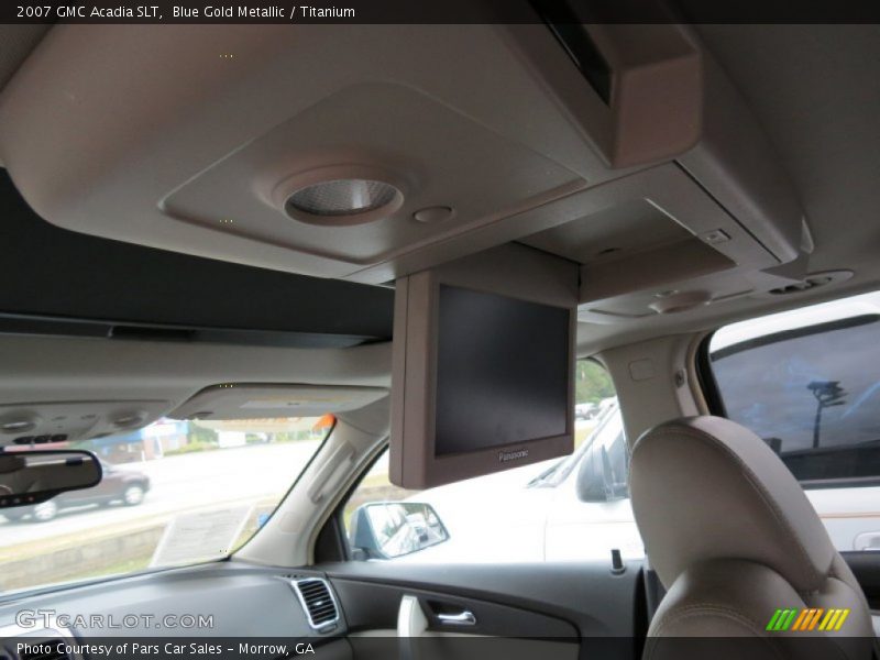 Blue Gold Metallic / Titanium 2007 GMC Acadia SLT