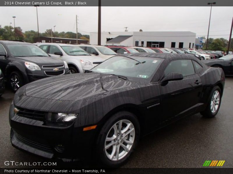 Black / Black 2014 Chevrolet Camaro LS Coupe