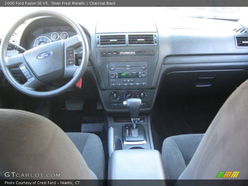 Silver Frost Metallic / Charcoal Black 2006 Ford Fusion SE V6