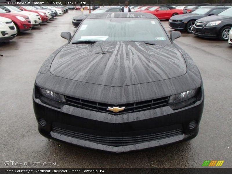 Black / Black 2014 Chevrolet Camaro LS Coupe