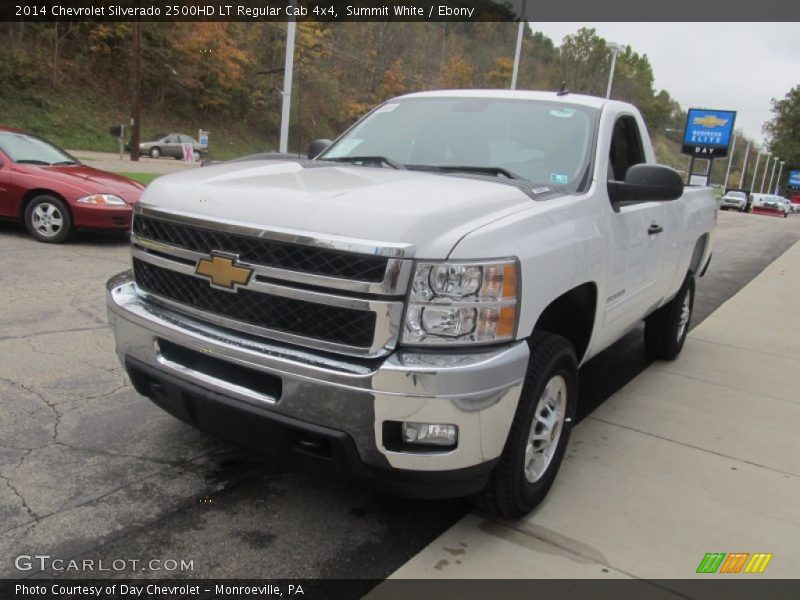 Summit White / Ebony 2014 Chevrolet Silverado 2500HD LT Regular Cab 4x4