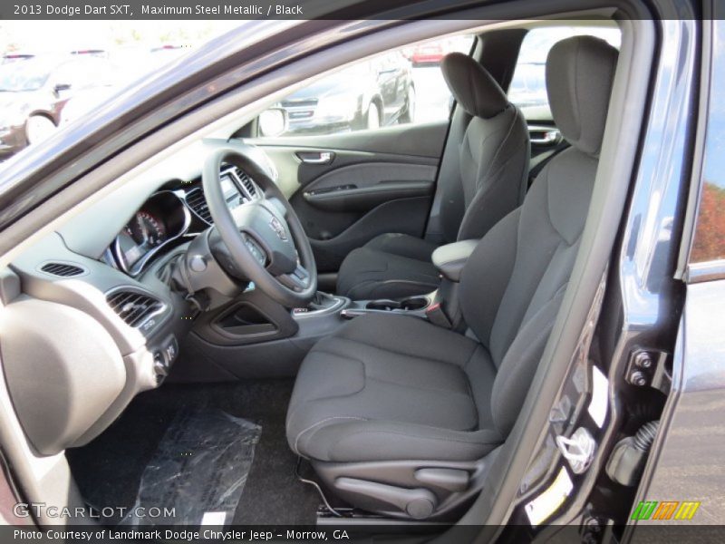 Maximum Steel Metallic / Black 2013 Dodge Dart SXT