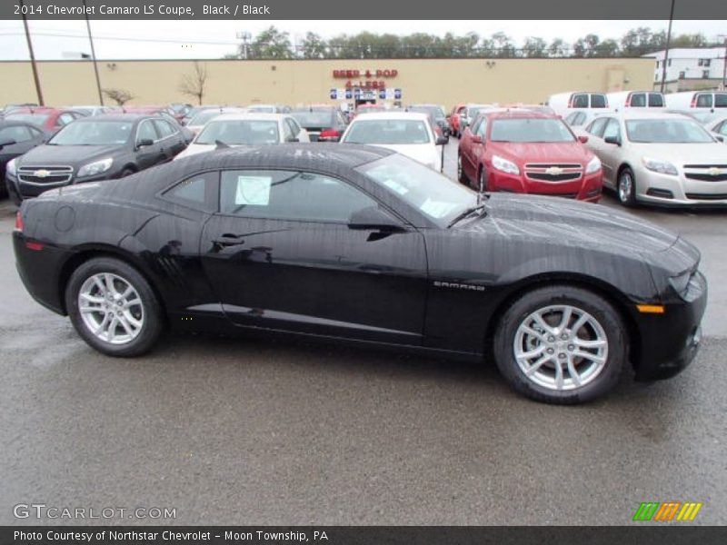Black / Black 2014 Chevrolet Camaro LS Coupe