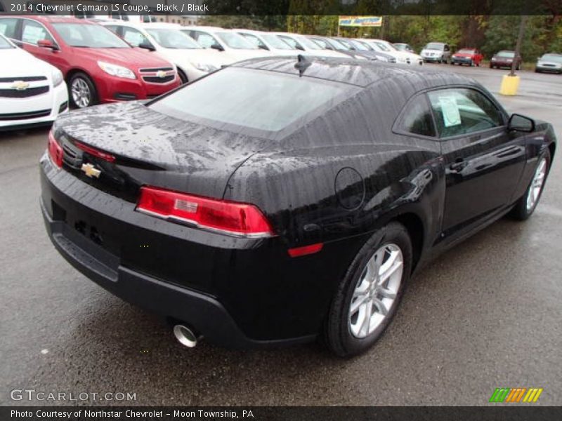 Black / Black 2014 Chevrolet Camaro LS Coupe