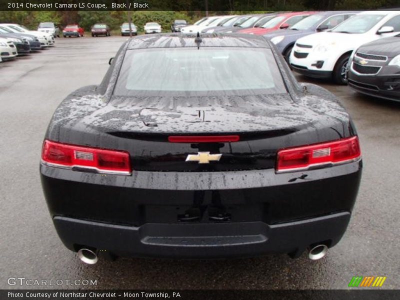 Black / Black 2014 Chevrolet Camaro LS Coupe